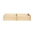 Garden Bed 160x80x30cm Raised Wooden Planter