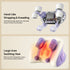 Livemor Neck & Shoulder Massage Pillow with Heat, Cordless 4D Kneading Massager for Home & Office
