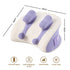 Livemor Neck & Shoulder Massage Pillow with Heat, Cordless 4D Kneading Massager for Home & Office