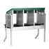 Alopet 3 Holes Chicken Nesting Box Hen Chook with Stand