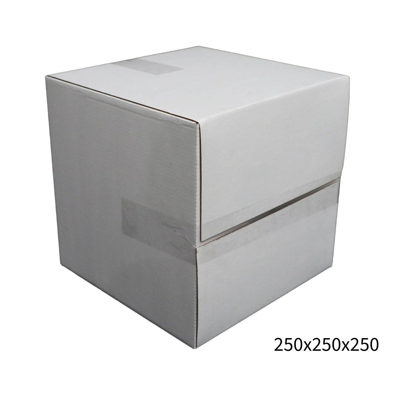 250x250x250mm White RSC Carton – Durable Cardboard Carton 50 Pack-2029334118554275840