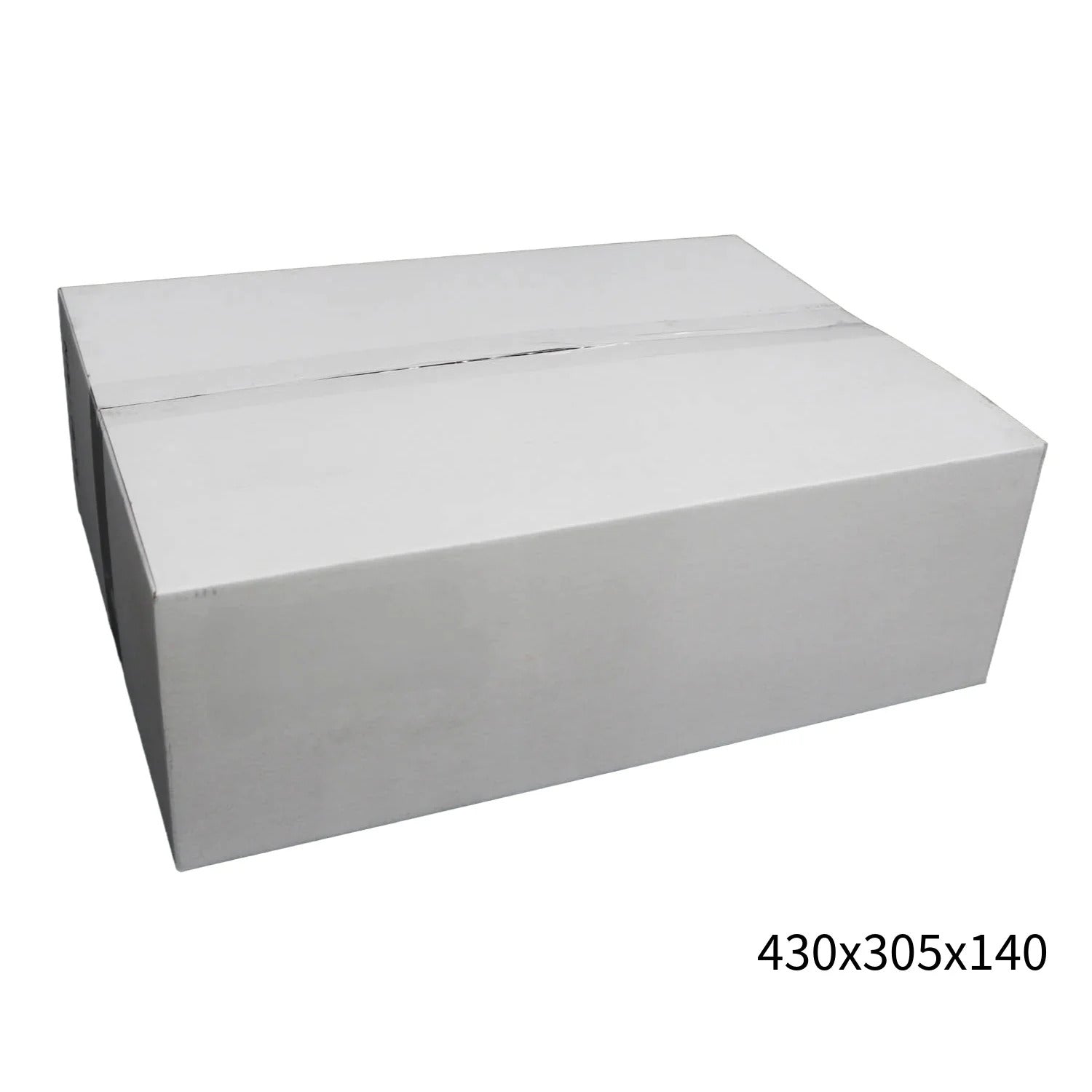 430x305x140mm White RSC Carton – Durable Cardboard Carton 50 Pack-2029334119015649280