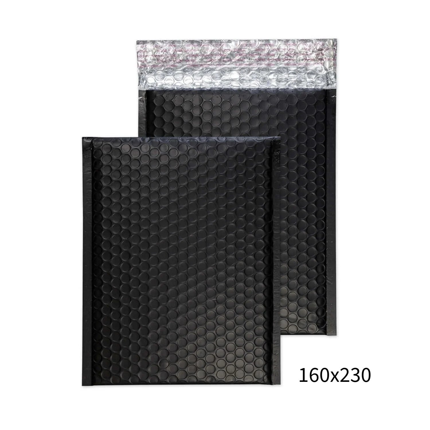 160x230mm Black Bubble Padded Envelope 50 Pack-2029334120932446208