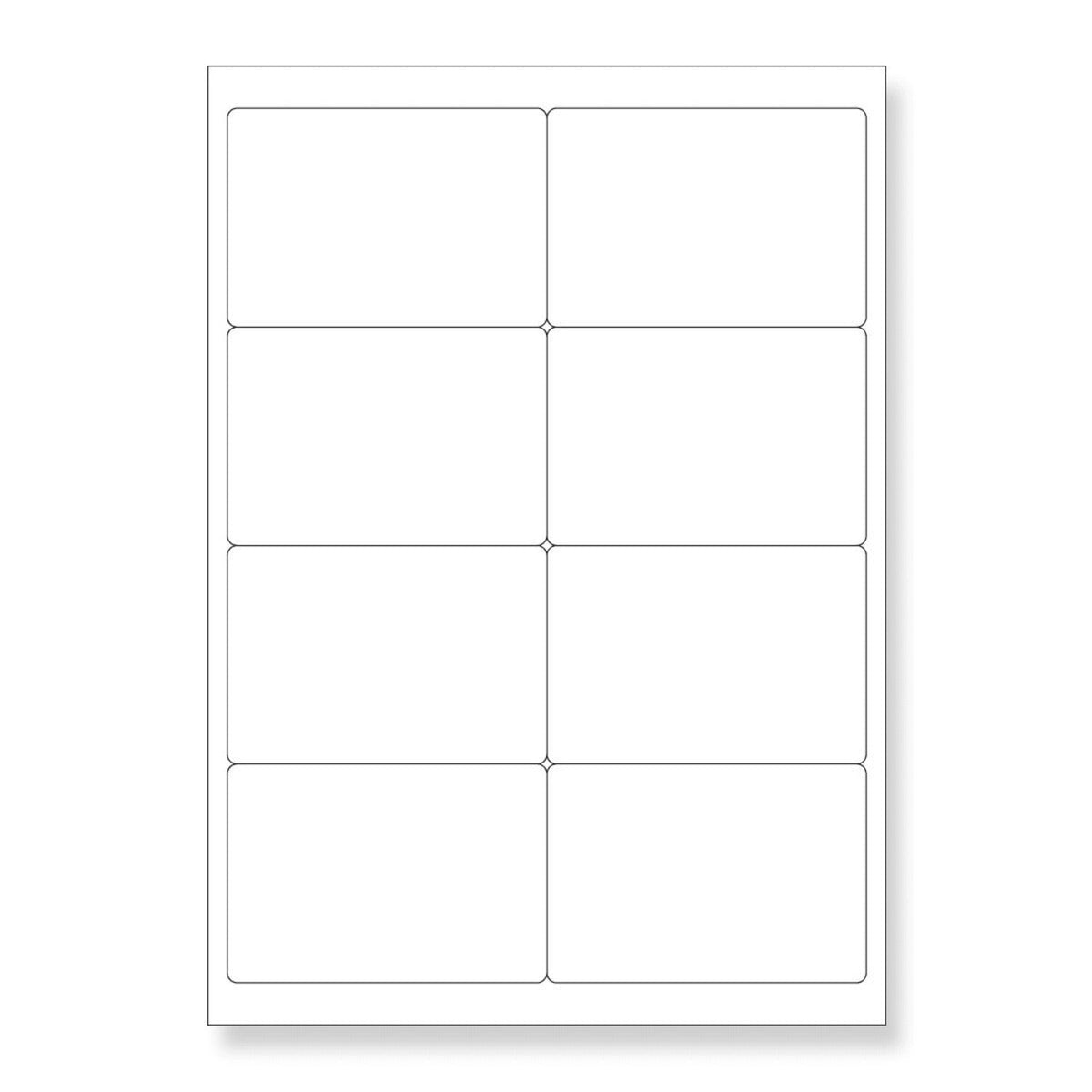 8 Up Self Adhesive Label Inkjet & Laser Printer Sheets –  99.1x67.7mm-2102558662567530496