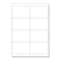 8 Up Self Adhesive Label Inkjet & Laser Printer Sheets –  99.1x67.7mm-2102558662567530496