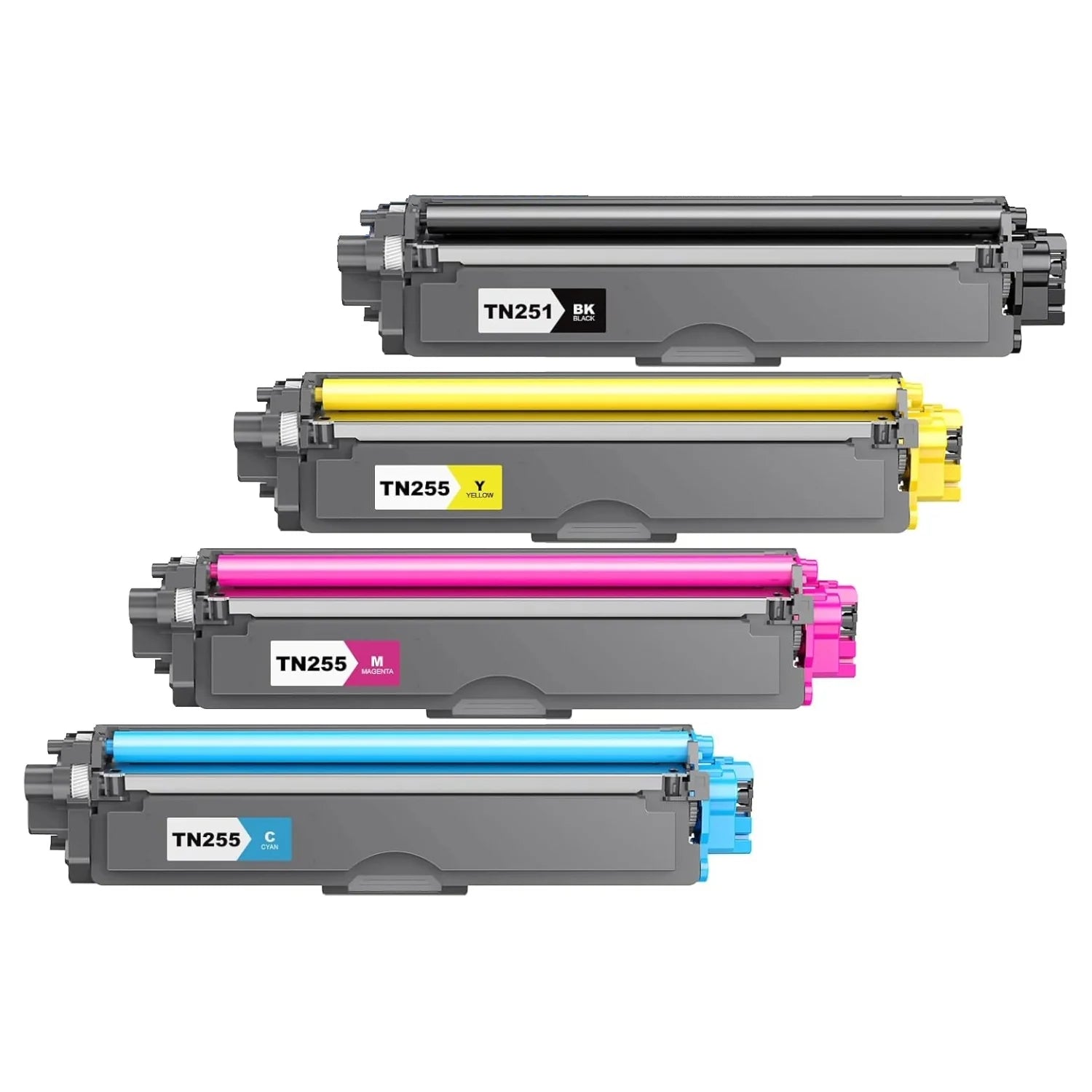 4 Pack Compatible Brother TN-251 Toner Combo [1BK,1C,1M,1Y]-2102558663997788160