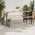Beer Table Legs 2 pcs Foldable Black Powder-coated Steel