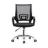 Office Chair with Casters Swivel Armrests Black