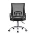 Office Chair with Casters Swivel Armrests Black