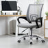 Office Chair with Mesh Backrest Foam Seat Grey