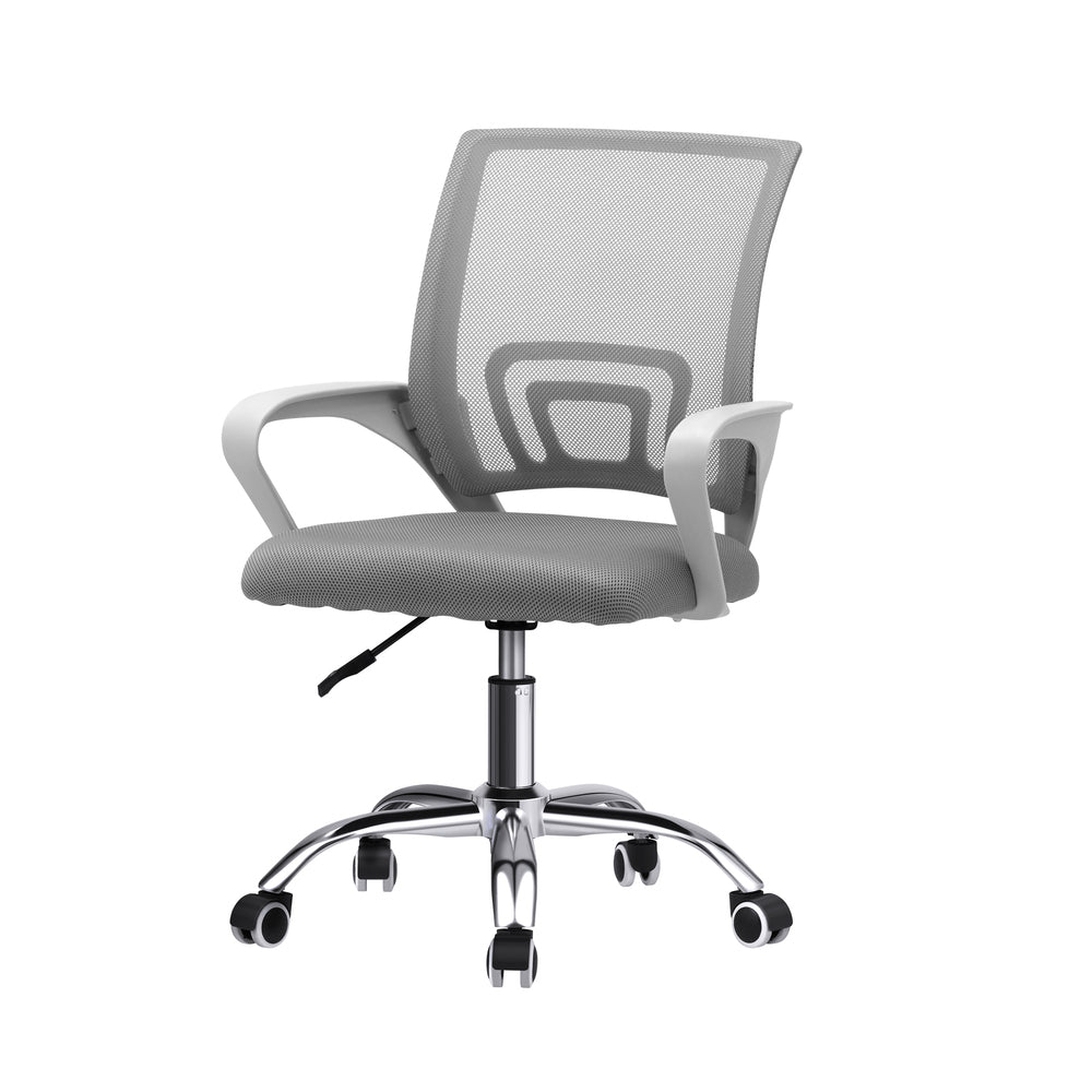 Mesh Office Chair Foam Seat White