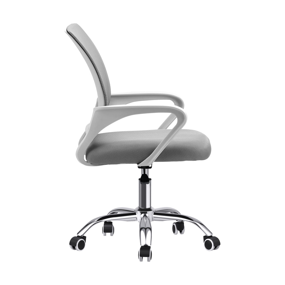 Mesh Office Chair Foam Seat White