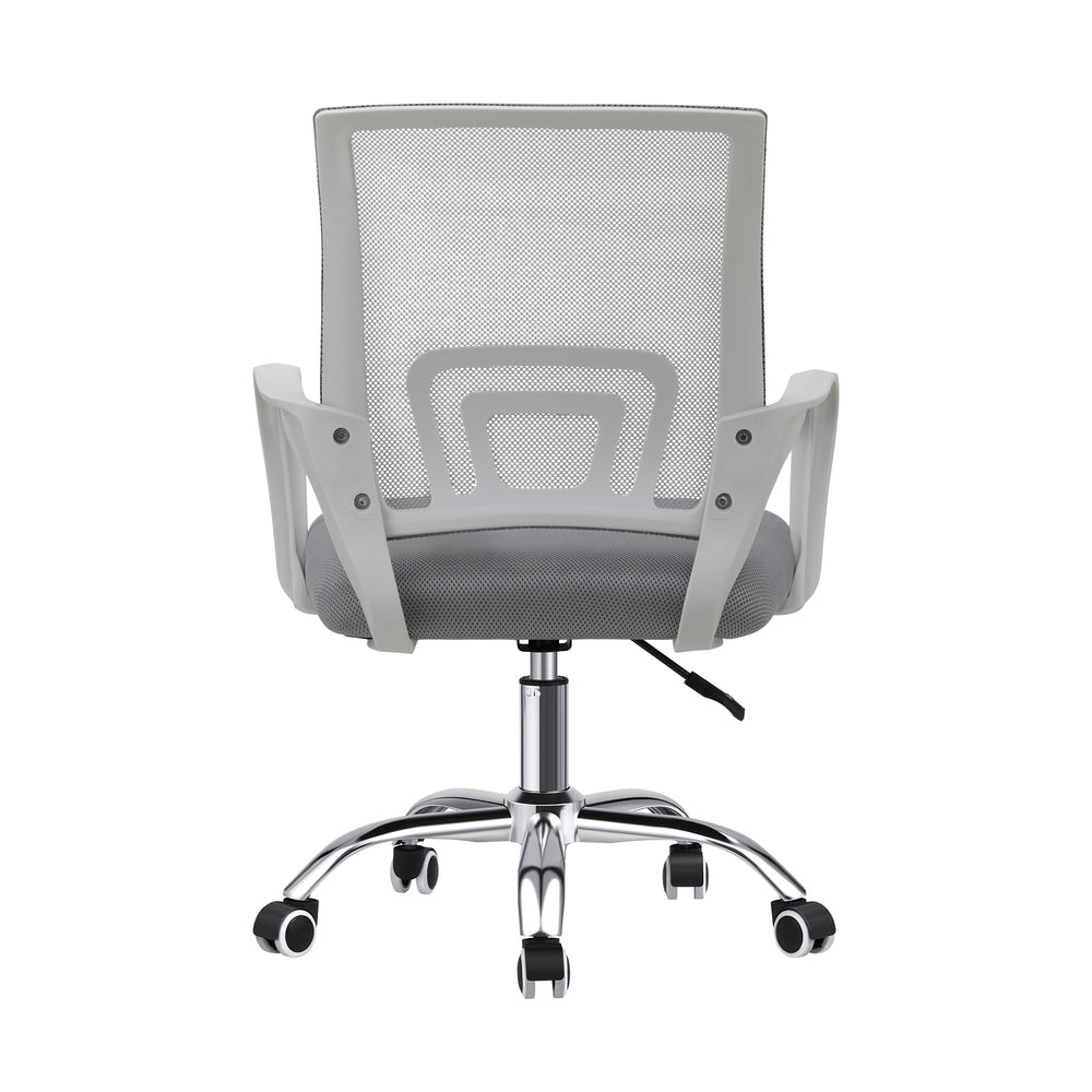 Mesh Office Chair Foam Seat White