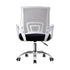 Mesh Office Chair Foam Seat White&Black