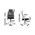 Mesh Office Chair Fabric Seat Black&White