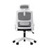 Mesh Office Chair Fabric Seat Black&White