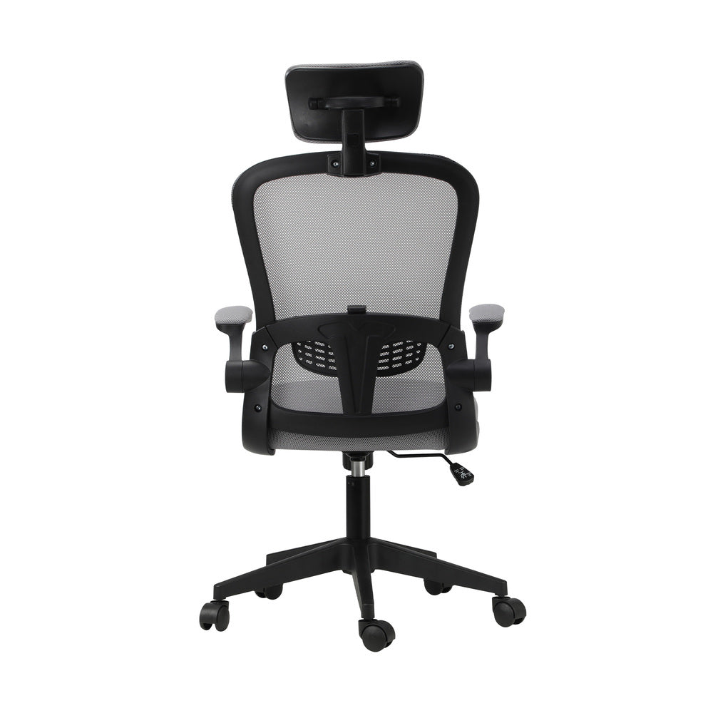 Mesh Office Chair Executive Seat Racing Tilt BK&GY