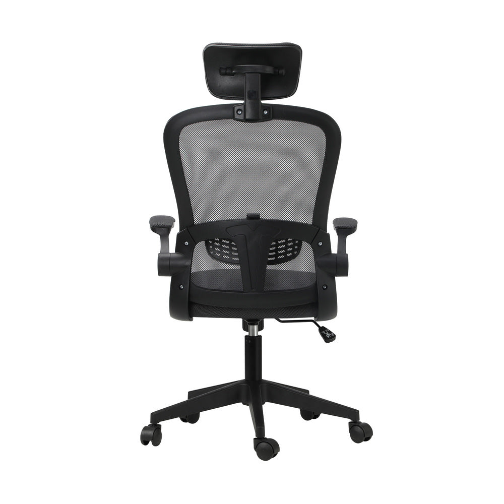 Mesh Office Chair Executive Seat Racing Tilt DGY&BK