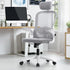 Office Chair with Mesh Fabric Seat White