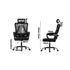 Ergonomic Office Chair Lumbar Support Black