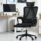 Mesh Office Chair Adjustable Lumbar Support Black