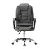 Massage Office Chair Racing Chairs PU Leather Grey