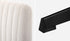 Mid Back Office Chair Wide Seat Sherpa White