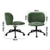 Office Chair Armless Mid Back Swivel Ergonomic Chair Green