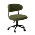 Armless Office Chair Mid Back Wide Swivel Desk Chair Green