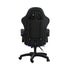 Gaming Chair with Footrest and Massage Pillow Black&Blue