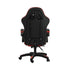 Gaming Chair with Footrest and Massage Pillow Black&Red