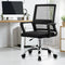 Oikiture Mesh Office Chair Executive Computer Seat Ergonomic Black 120kg