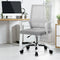 Oikiture Mesh Office Chair Executive Computer Seat Ergonomic White 120kg