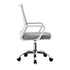 Oikiture Mesh Office Chair Executive Computer Seat White