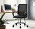 Mesh Office Chair Breathable Backrest Black
