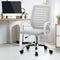 Mesh Office Chair Ergonomic Swivel Adjustable White