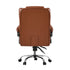 Massage Office Chair Recliner PU Chocolate