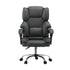 Massage Office Chair PU Leather Seat Grey