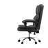 Massage Office Chair PU Leather Seat Grey