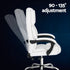 Artiss Executive Office Chair Leather Recliner White
