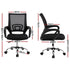 Artiss 2x Mesh Office Chair Mid Back Black