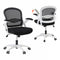 Ergonomic Mesh Office Chair Mid Back Swivel Desk Chair Black
