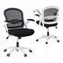 Ergonomic Mesh Office Chair Mid Back Swivel Desk Chair Black