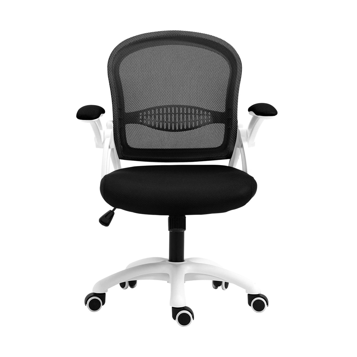 Ergonomic Mesh Office Chair Mid Back Swivel Desk Chair Black