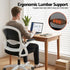 Ergonomic Mesh Office Chair Mid Back Swivel Desk Chair Black