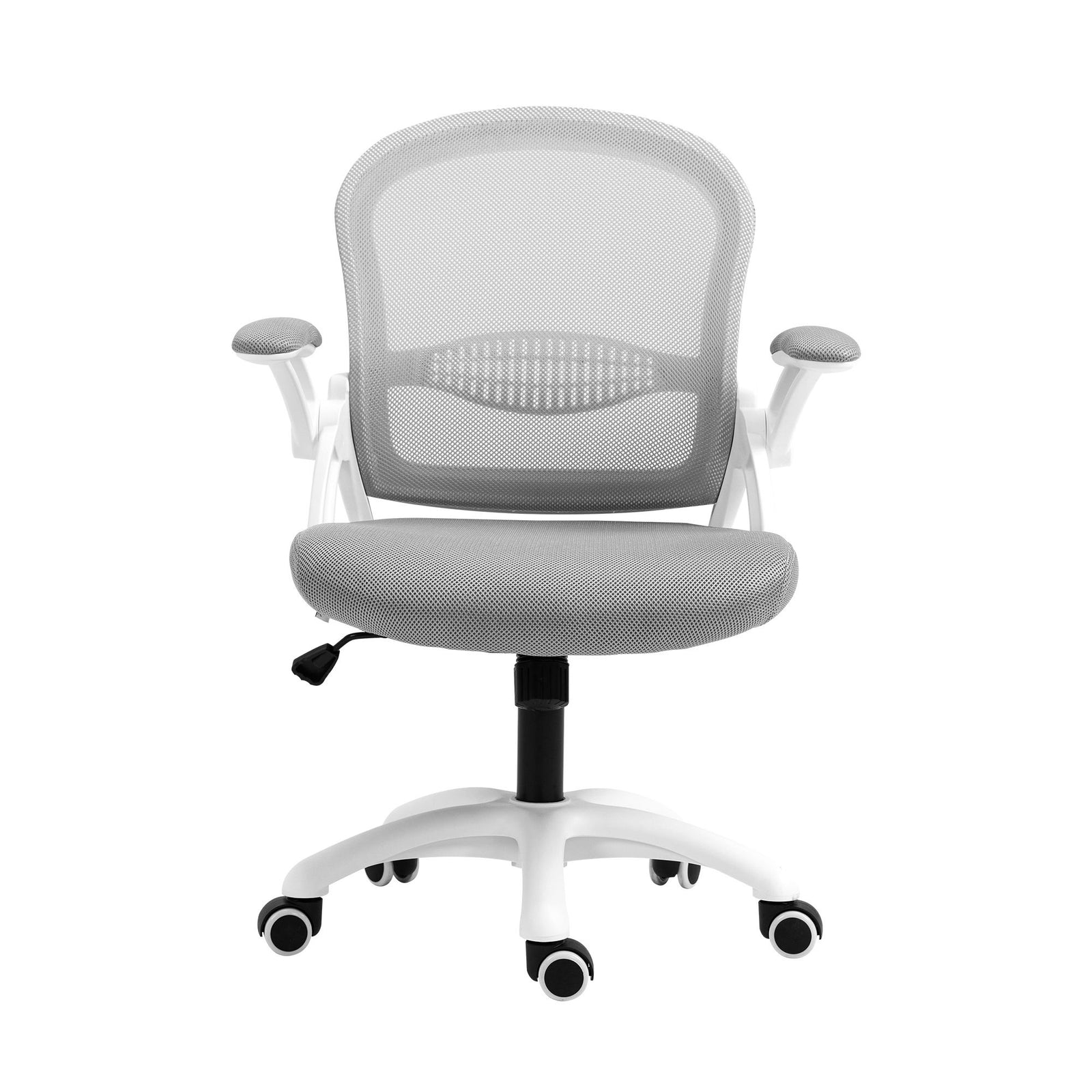 Artiss Ergonomic Mesh Office Chair Grey Mid Back Swivel Desk Chair