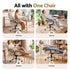 Artiss High Back PU Leather Office Chair Swivel Executive Chair Beige