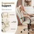 Artiss High Back PU Leather Office Chair Swivel Executive Chair Beige