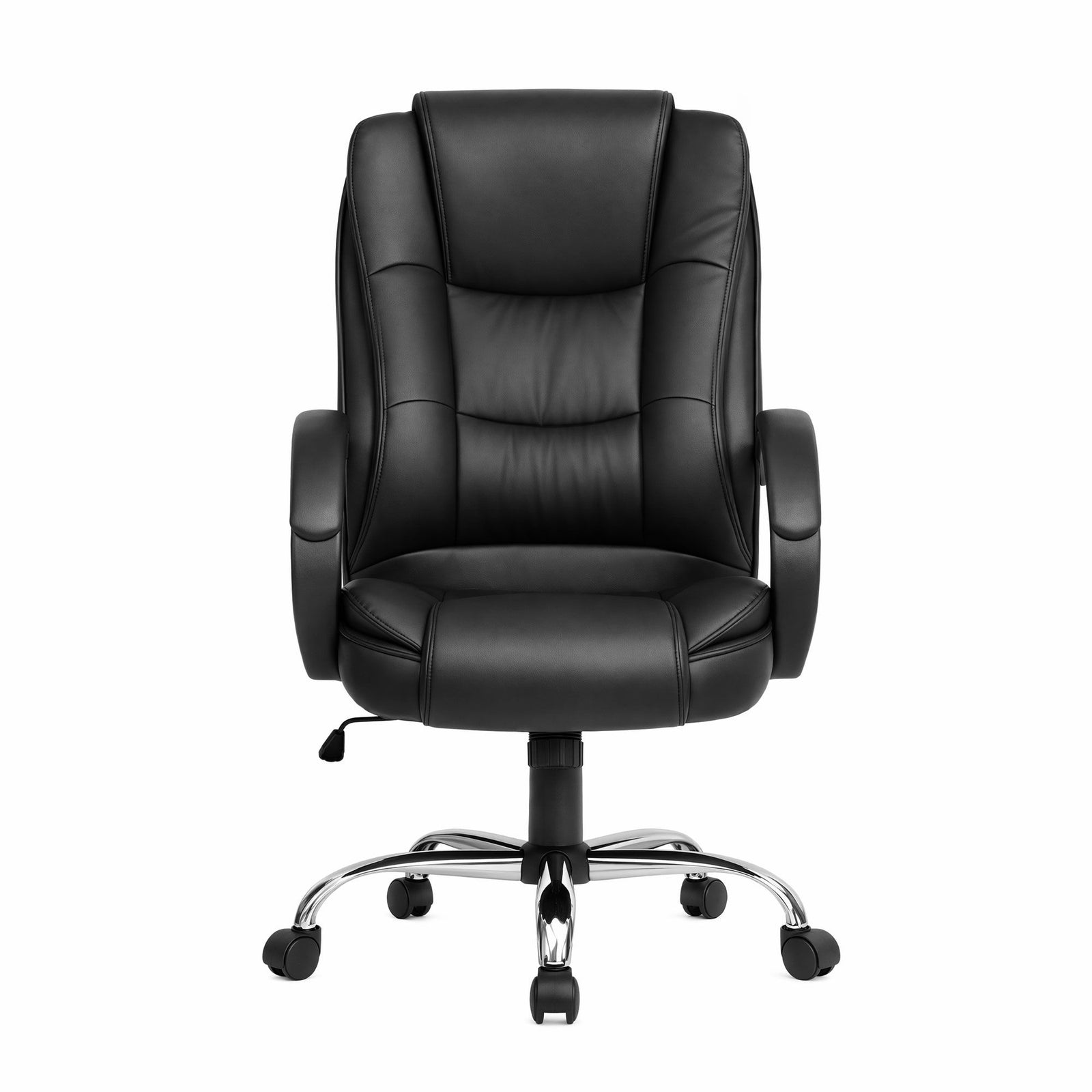 Artiss High Back PU Leather Office Chair Swivel Executive Chair Black