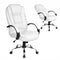Artiss High Back PU Leather Office Chair Swivel Executive Chair White